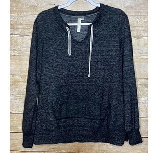 GREEN TEA EVERYDAY RELAXED CASUAL ATHLEISURE MOM WEAR PULLOVER HOODIE SIZE XL